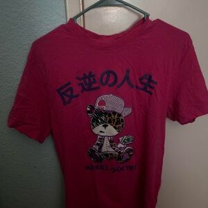 Pink Rebel Minds Streetwear Shirt